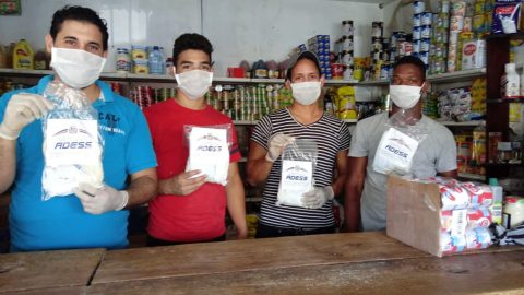 La Vicepresidencia de la República distribuyó más de cinco mil kits de prevención contra el coronavirus (COVID-19) entre comercios pertenecientes a la Red de Abastecimiento Social (RAS).